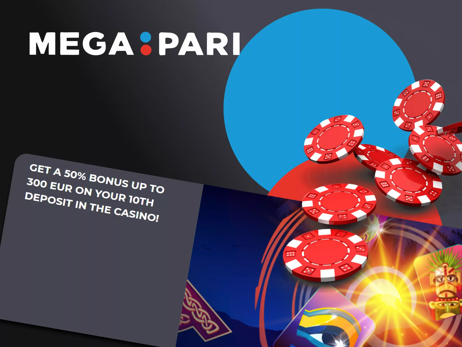 Get 50% bonus for playing bingo from Megapari.
