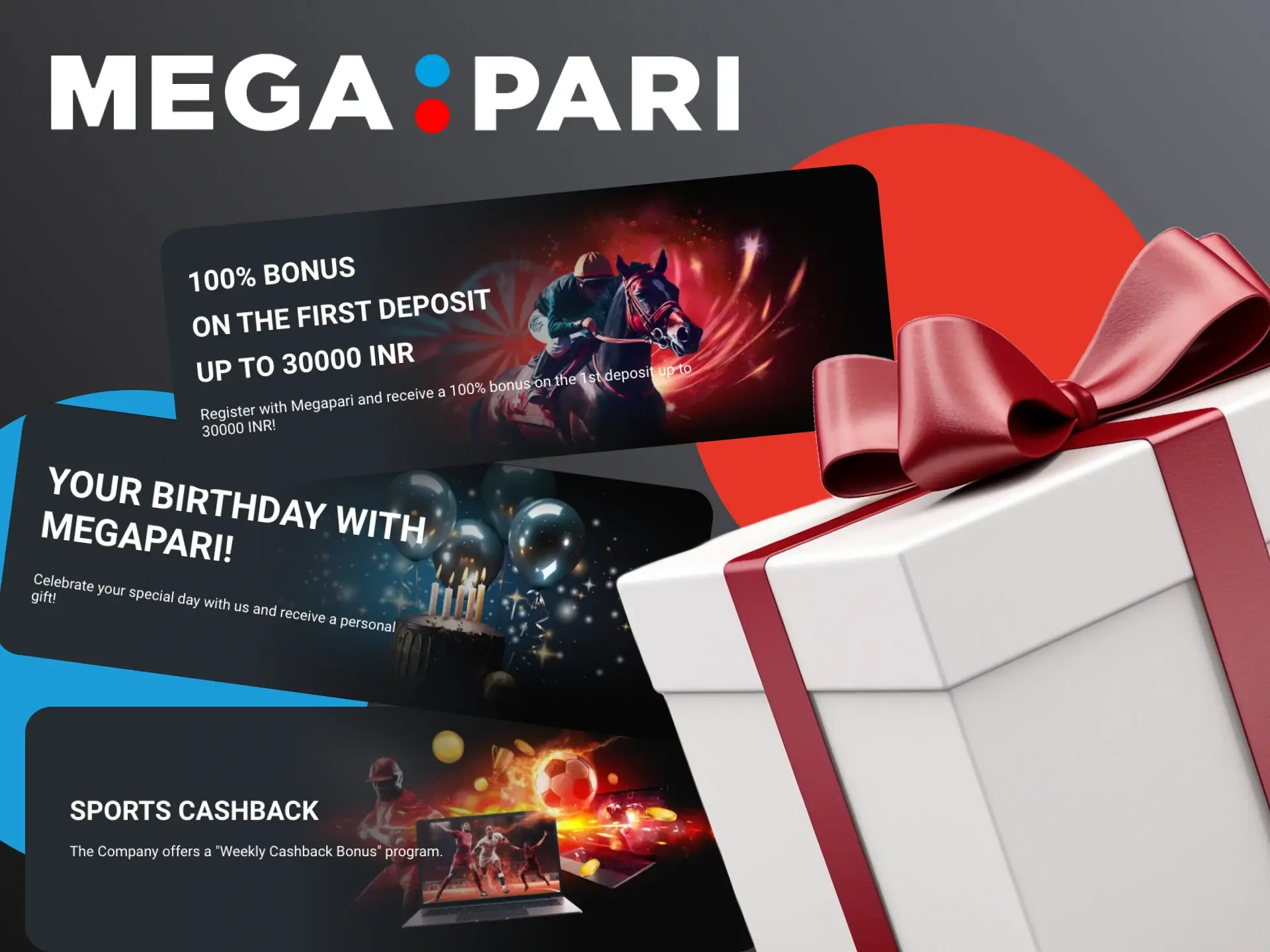 Get special betting bonuses from Megapari.