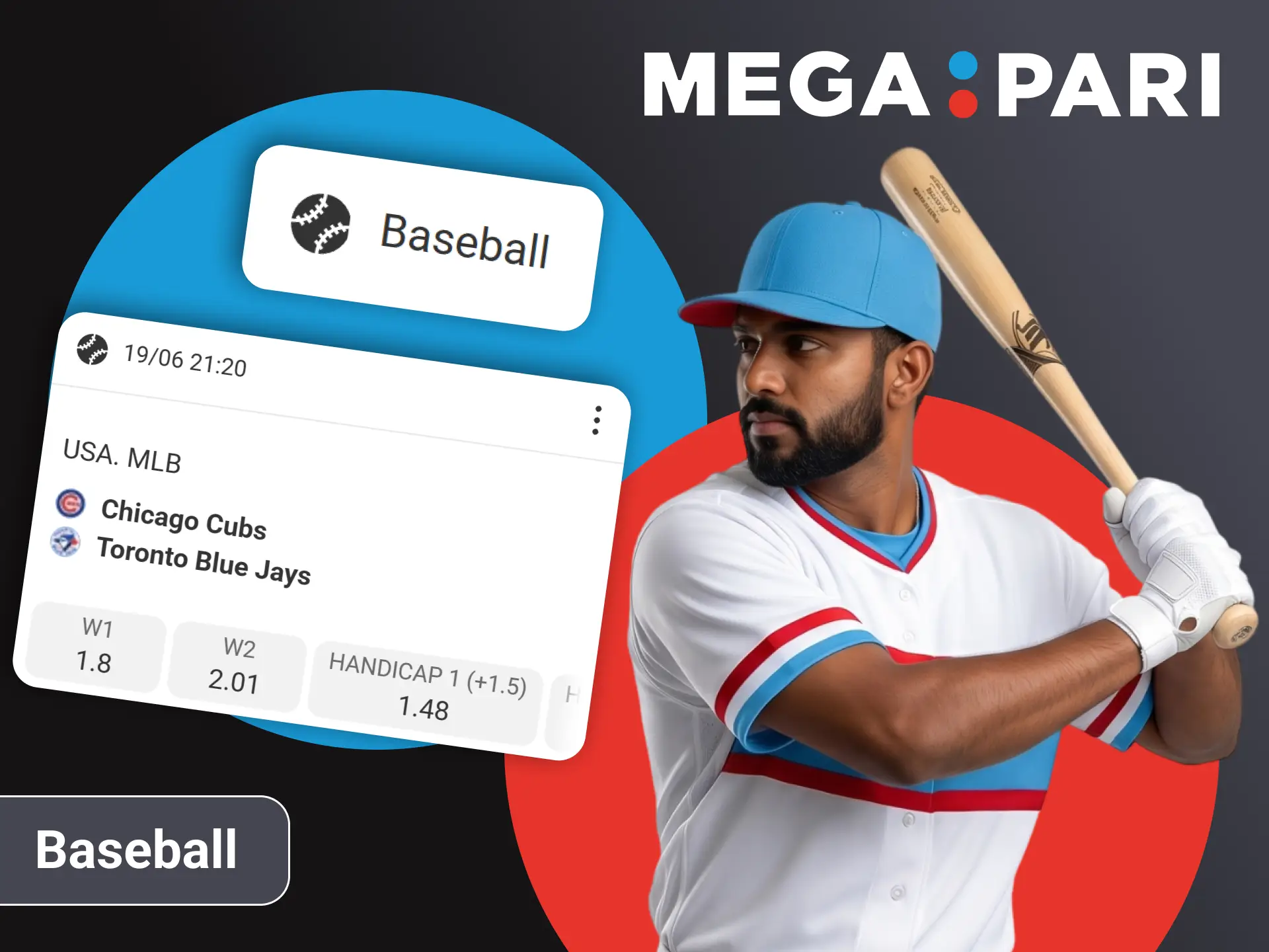 Check competitive baseball betting lines inside the official Megapari sportsbook.